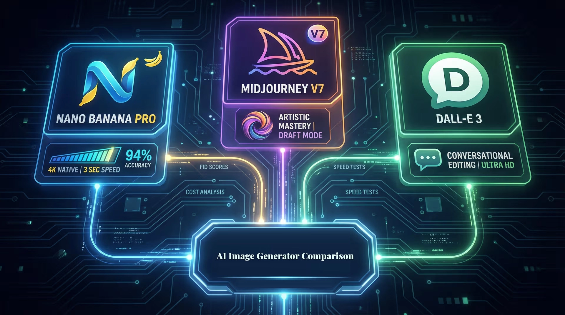 Nano Banana vs DALL-E vs Midjourney: Choosing the Right AI Image Generator - Tutorial tagged with Stable Diffusion