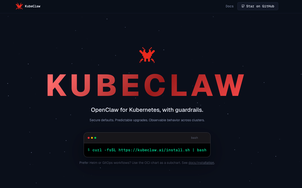 KubeClaw: Running AI Agents on Kubernetes at Scale - Tutorial tagged with Open Source