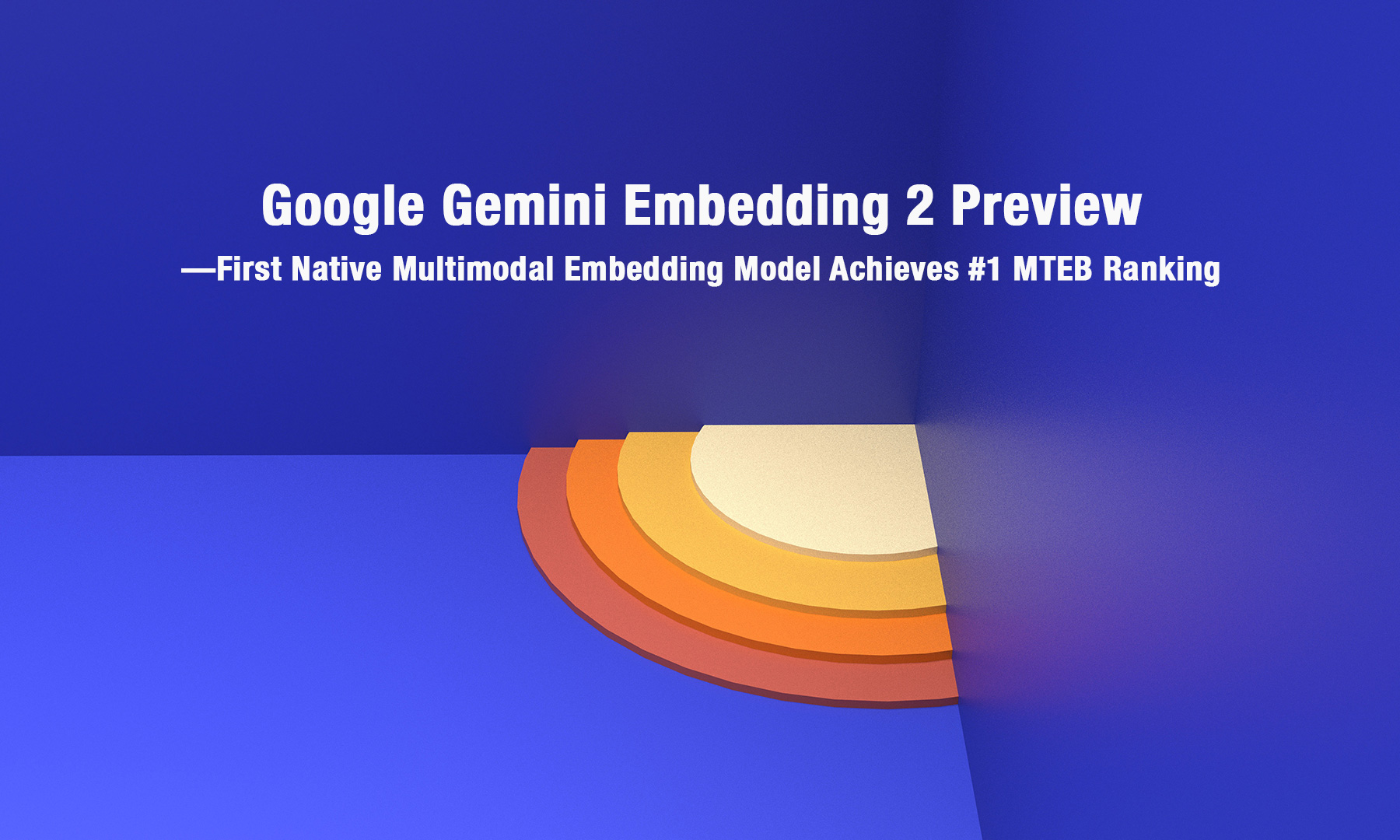 Google Gemini Embedding 2 Preview—First Native Multimodal Embedding Model Achieves #1 MTEB Ranking - Related Multimodal AI tutorial