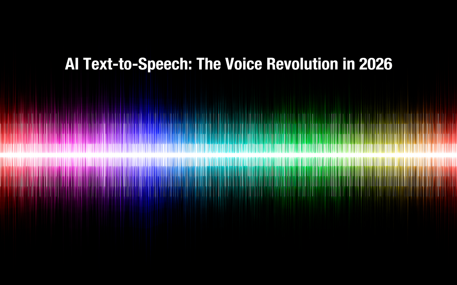 AI Text-to-Speech: The Voice Revolution in 2026 - Complete AI Models guide and tutorial