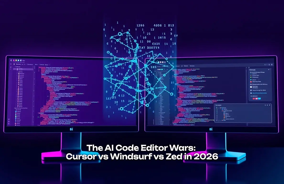 The AI Code Editor Wars: Cursor vs Windsurf vs Zed in 2026
