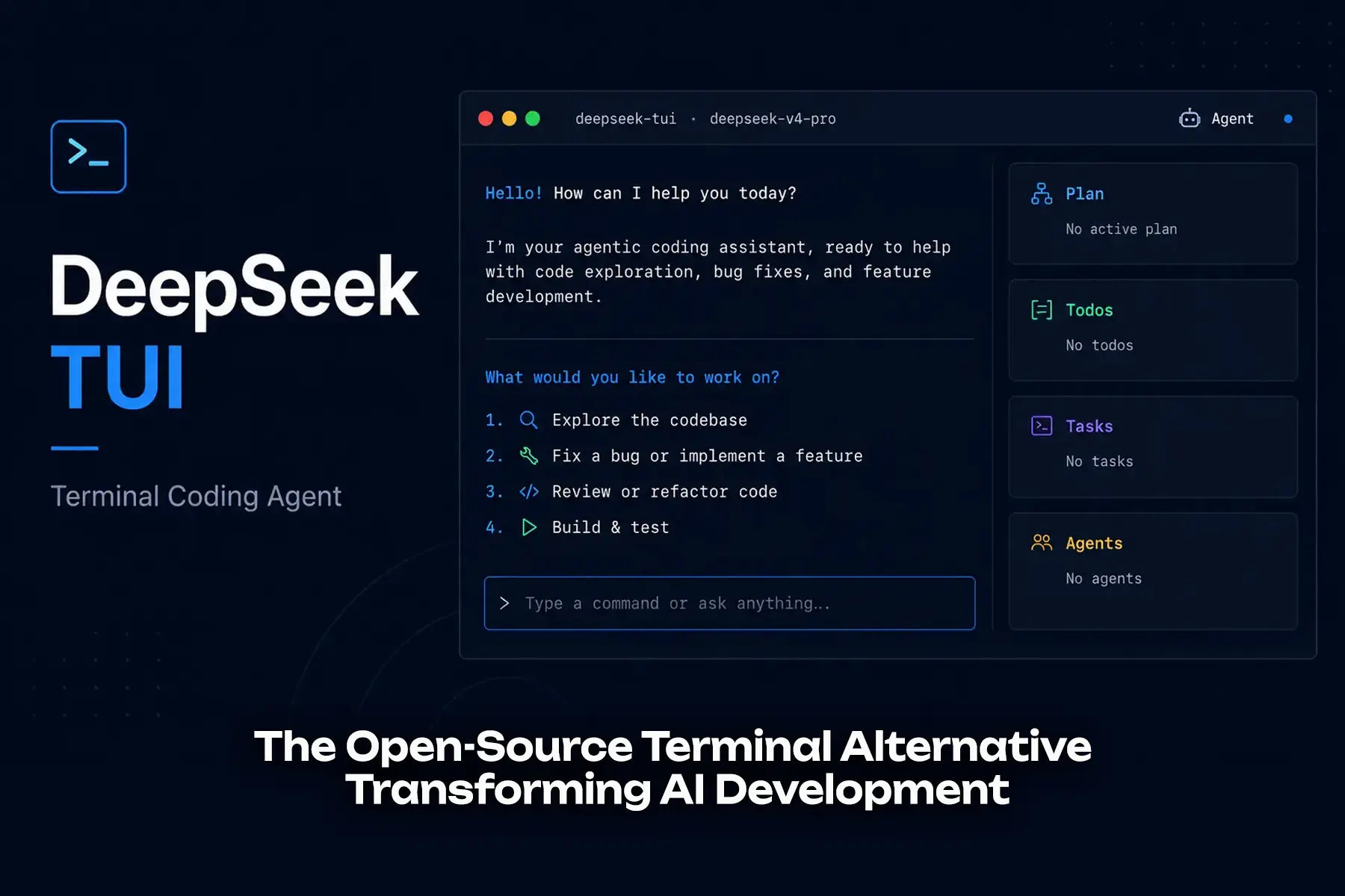 DeepSeek-TUI: The Open-Source Terminal Alternative Transforming AI Development - AI Development tutorial and guide